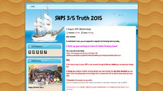 
                            10. SHPS 3/5 Truth 2015: 5 August 2015 (Wednesday)