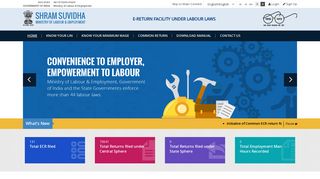 
                            11. Shram Suvidha, One-Stop-Shop for Labour Law Compliance