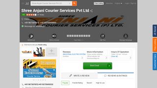 
                            7. Shree Anjani Courier Services Pvt Ltd, Chakan - Sree Anjani Courier ...