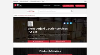 
                            11. Shree Anjani Courier Services Pvt Ltd, in Pune , India is a top ...