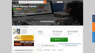 
                            11. Shree Ganesh Travels, Daryapur - Travel Agents in Amravati - Justdial
