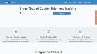 
                            13. Shree Tirupati Courier Shipment Tracking Shipway - Shipway.in