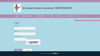 
                            6. Shri Adwait Pariwar Foundation 