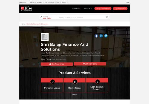 
                            4. Shri Balaji Finance And Solutions, in Mumbai, India is a top company ...