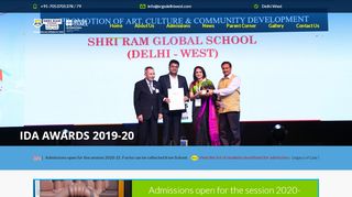 
                            4. Shri Ram Global School Delhi - West: Best School in West Delhi
