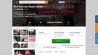 
                            8. Shri Ram Ias Study Center, Dr Mukherjee Nagar - Shri Raam Ias Study ...