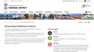
                            9. Shrine Annai Velankanni Church | Karaikal District, Government of ...