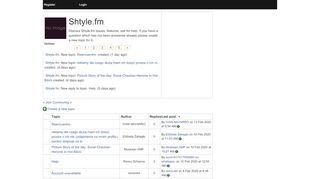 
                            5. Shtyle.fm : Community