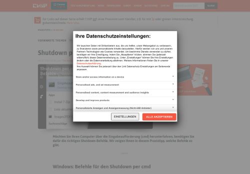 
                            11. Shutdown per cmd: Die wichtigsten Befehle - CHIP