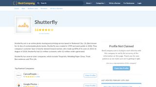 
                            9. Shutterfly Reviews | Photo Sharing Sites Companies | Best Company