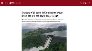 
                            13. Shutters of all dams in Kerala open, water levels are still not down ...