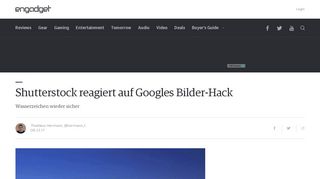 
                            13. Shutterstock reagiert auf Googles Bilder-Hack - Engadget