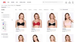 
                            7. Shyaway Bra - Buy Shyaway Bra online in India - Myntra