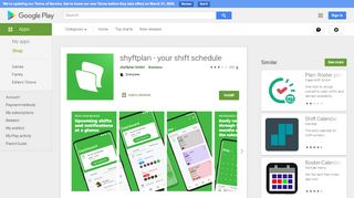 
                            4. shyftplan - Dein Dienstplan – Apps bei Google Play