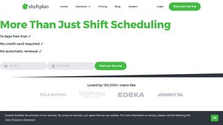 
                            10. shyftplan: online shift schedule