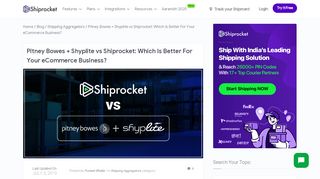 
                            5. Shyplite vs ShipRocket - Detailed Comparison of Courier Rates and ...