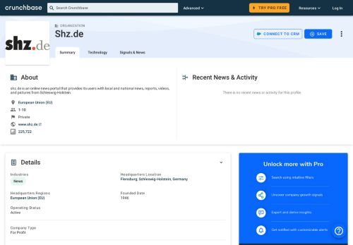 
                            11. Shz.de | Crunchbase