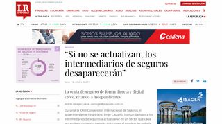 
                            7. “Si no se actualizan, los intermediarios de seguros desaparecerán”