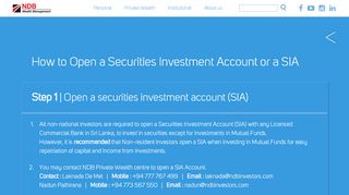 
                            6. SIA - | NDB Wealth Management