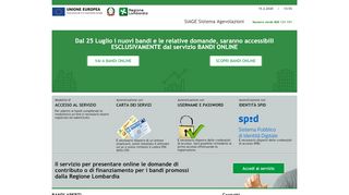 
                            1. SiAge - Regione Lombardia