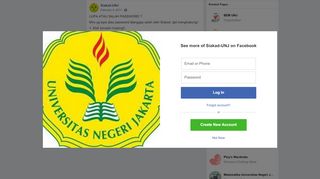 
                            10. Siakad-UNJ - LUPA ATAU SALAH PASSWORD ? Mhs yg lupa atau ...