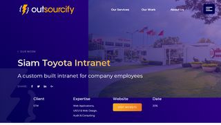 
                            13. Siam Toyota Intranet | Outsourcify