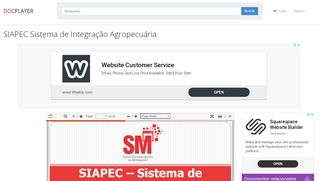 
                            8. SIAPEC Sistema de Integração Agropecuária - PDF - DocPlayer.com.br