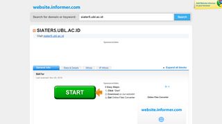 
                            3. siater5.ubl.ac.id at Website Informer. SIATer. Visit SIATer 5 Ubl.