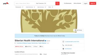 
                            10. Siberian Health International - Cosmetics & Beauty Supply - 7910 ...