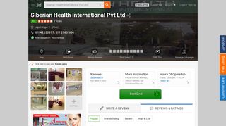
                            10. Siberian Health International Pvt Ltd, Lajpat Nagar 2 - Health ... - Justdial