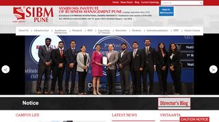 
                            5. SIBM Pune: MBA from Symbiosis
