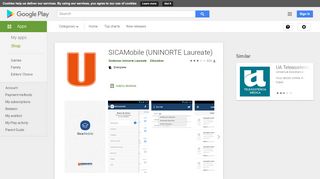 
                            6. SICAMobile (UNINORTE Laureate) – Apps no Google Play