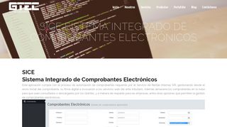 
                            9. SICE Sistema Integrado de Comprobantes Electrónicos | GTEC ...