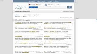 
                            2. sich einloggen - Spanisch-Übersetzung – Linguee Wörterbuch