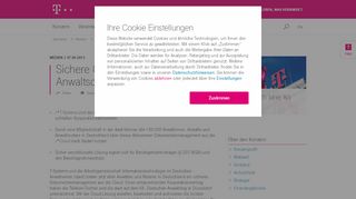 
                            10. Sichere Cloud für E-Akten für die Anwaltschaft | Deutsche Telekom