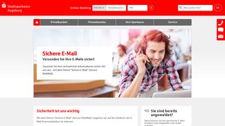 
                            6. Sichere E-Mail - Stadtsparkasse Augsburg