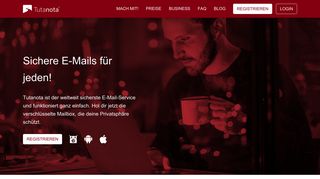 
                            3. Sichere E-Mails: Tutanota macht verschlüsselte E-Mails einfach.