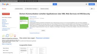 
                            10. Sichere Kommunikation verteilter Applikationen über XML Web Services ...