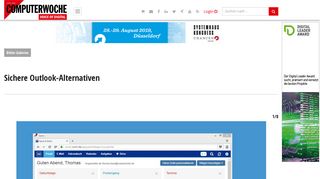 
                            12. Sichere Outlook-Alternativen: 1und1 Webmailer - computerwoche.de