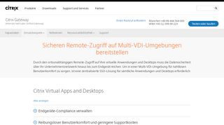 
                            1. Sicherer Zugriff auf Remote-Desktop und -Anwendungen – Citrix