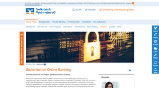 
                            10. Sicheres Banking - Volksbank Weinheim eG