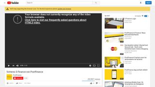 
                            9. Sicheres E-Finance von PostFinance - YouTube