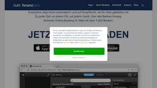 
                            3. Sicheres Online-Banking im Web - finanzblick für Ihren Browser - Buhl
