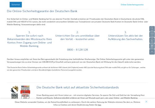 
                            4. Sicherheit – Deutsche Bank Privatkunden