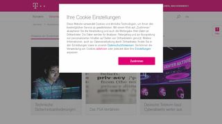 
                            8. Sicherheit | Deutsche Telekom