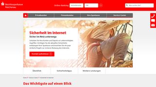 
                            5. Sicherheit im Internet | Bezirkssparkasse Reichenau