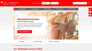 
                            10. Sicherheit im Internet | Kreis- und Stadtsparkasse Dillingen a. d. Donau