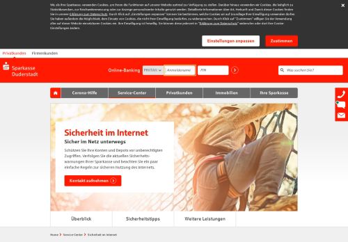 
                            11. Sicherheit im Internet | Sparkasse Duderstadt