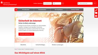 
                            7. Sicherheit im Internet | Sparkasse Marburg-Biedenkopf