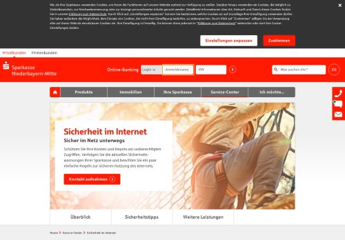 
                            13. Sicherheit im Internet | Sparkasse Niederbayern-Mitte